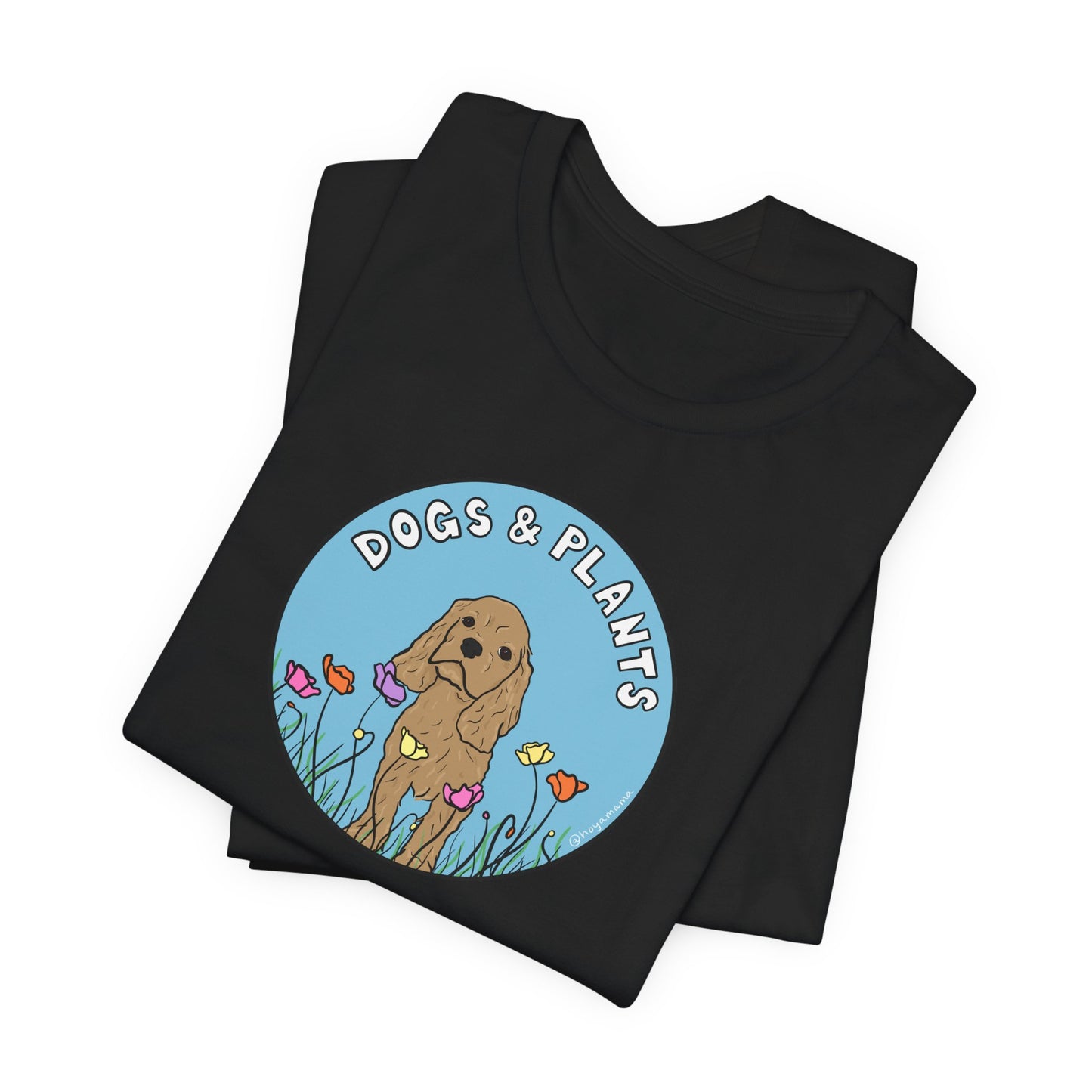 Dogs & Plants T-Shirt for Puppy & Plant Lovers