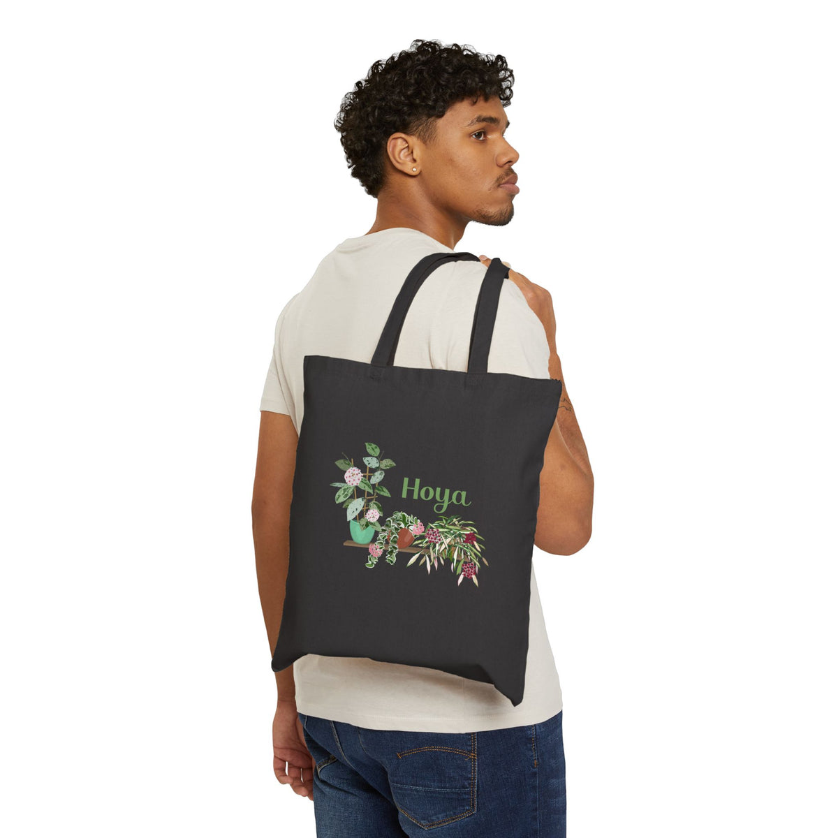 Hoya Hindu Rope, Carnosa, & Wayetii Trio Canvas Tote Bag