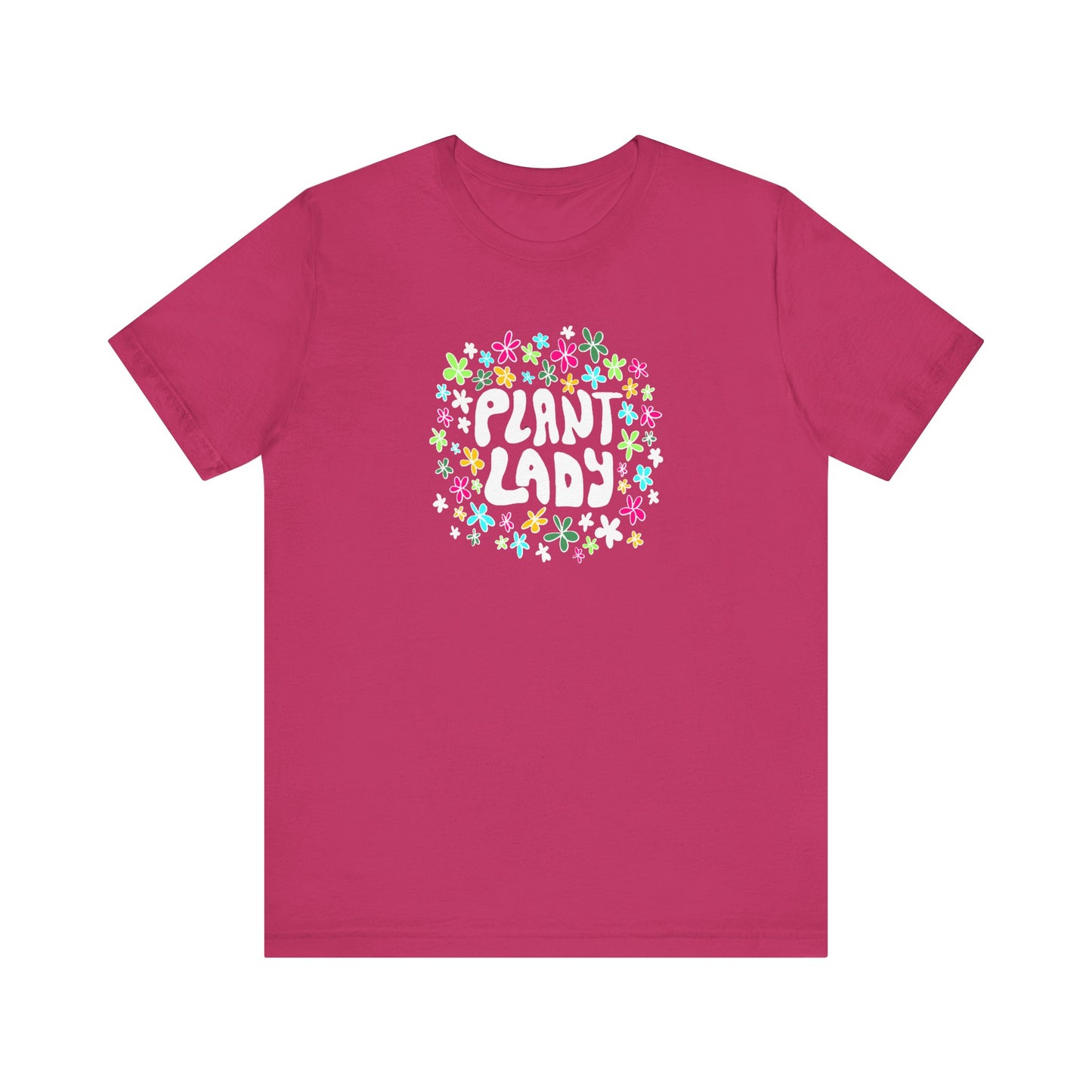 Plant Lady Plant Lover T-Shirt - Berry