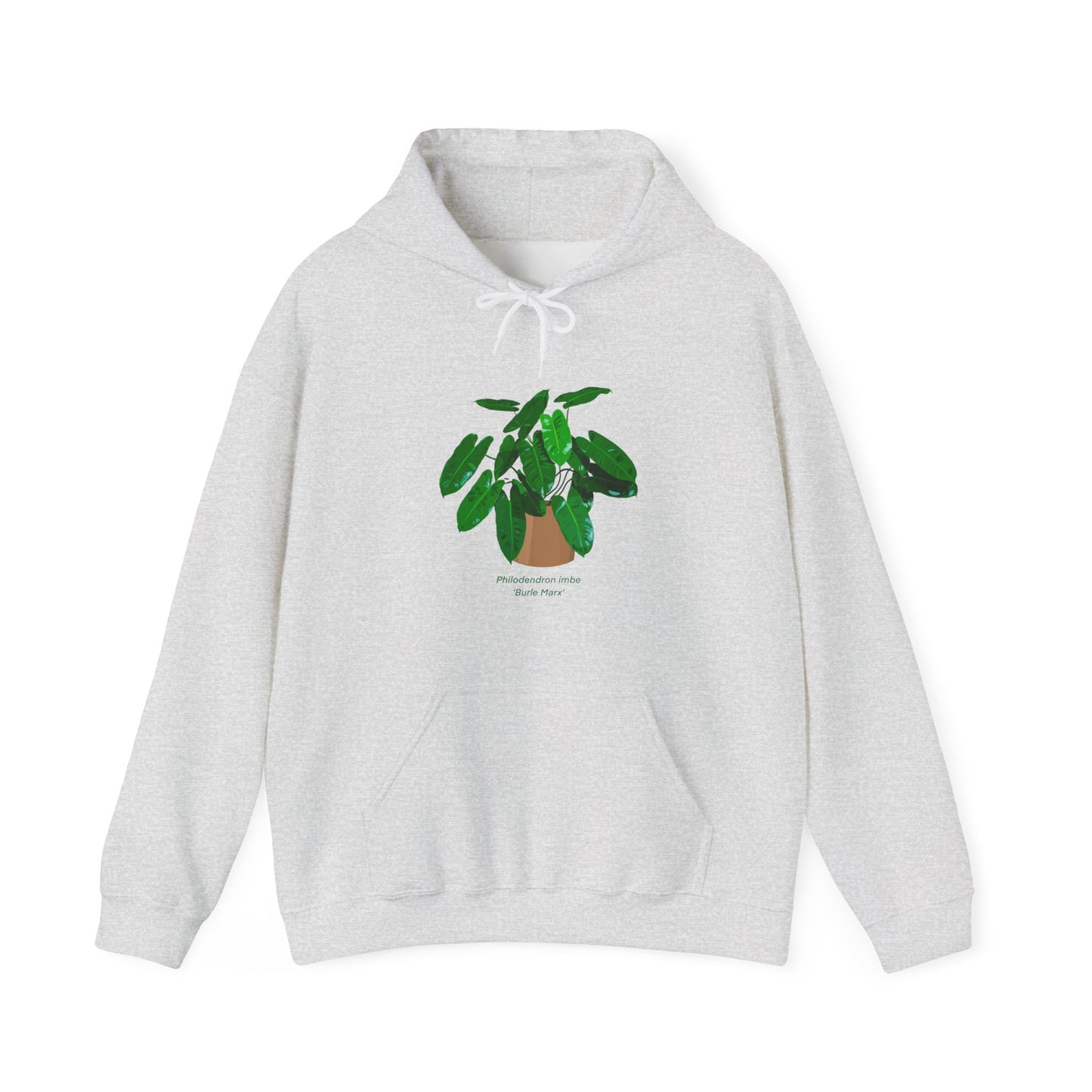 Philodendron Imbe 'Burle Marx' Plant Hoodie