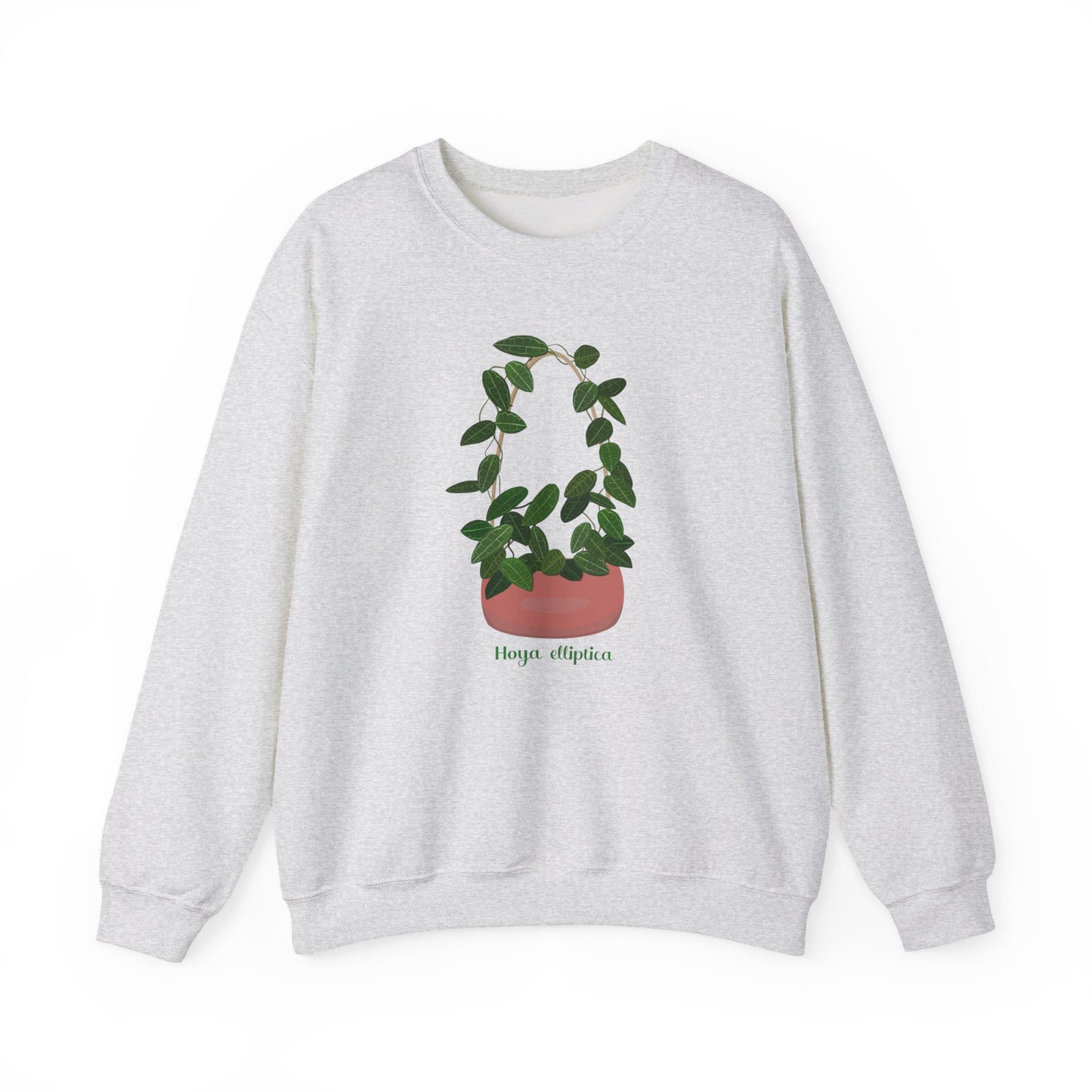 Hoya Elliptica Plant Lover Crewneck Sweatshirt