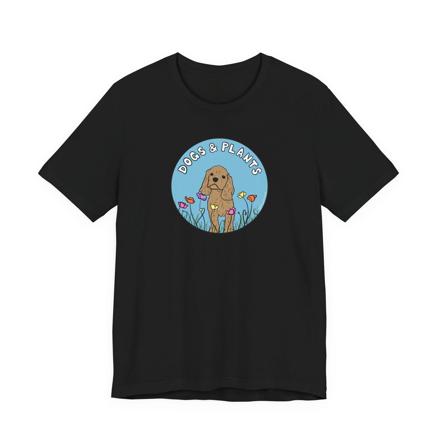 Dogs & Plants T-Shirt for Puppy & Plant Lovers