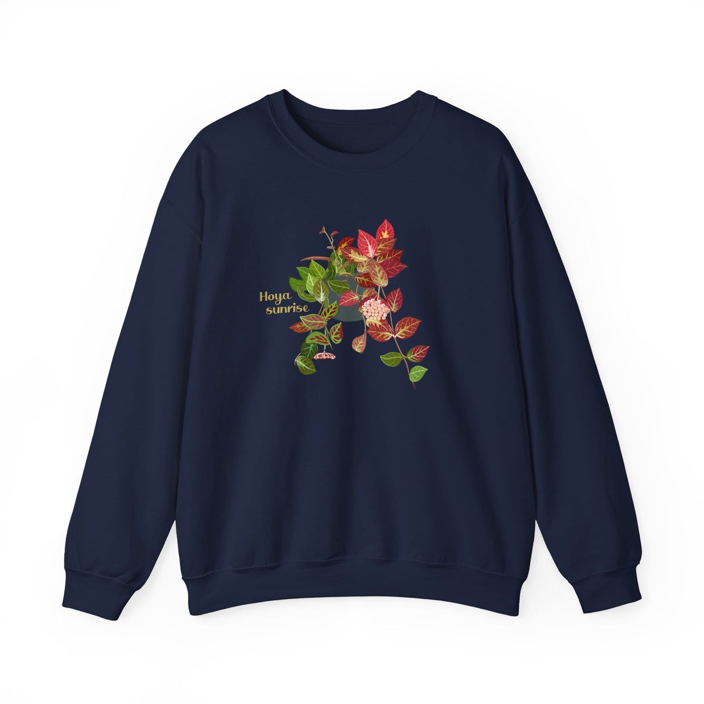 Hoya Sunrise Plant Lover Crewneck Sweatshirt