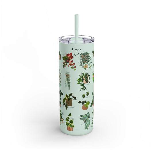Hoya Chart Original Design on Maars Maker Skinny Matte Tumbler 20oz