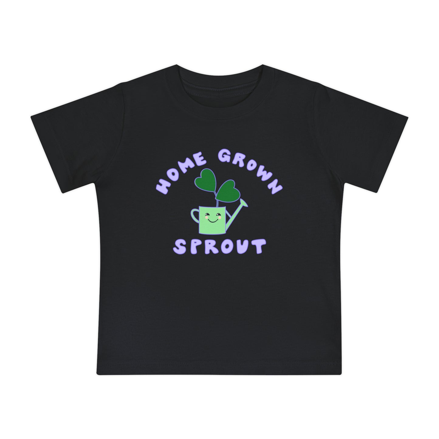 Home Grown Sprout Toddler T-Shirt, Plant Lover Kids Tee, Botanical Garden Child Top, Nature Inspired Baby Shirt, Gardening Gift