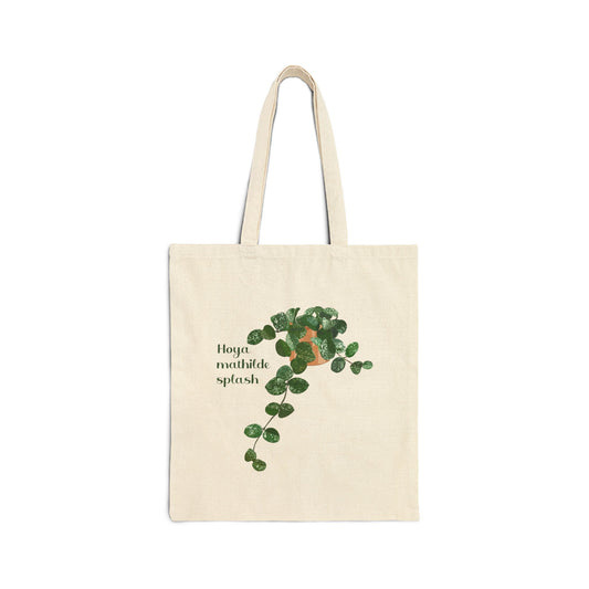 Hoya Mathilde Splash Canvas Tote Bag