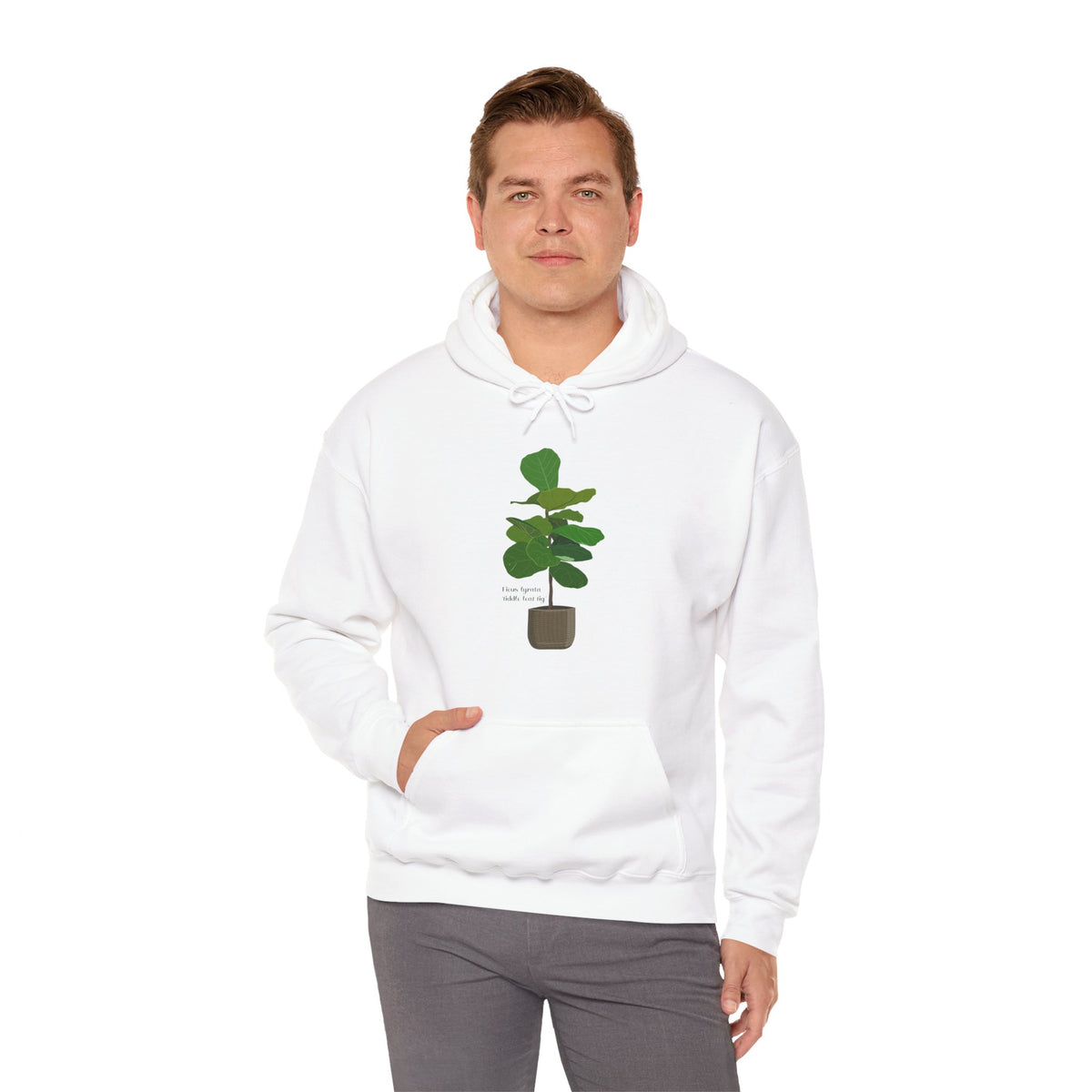 Ficus Lyrata 'Fiddle Leaf Fig' Hoodie