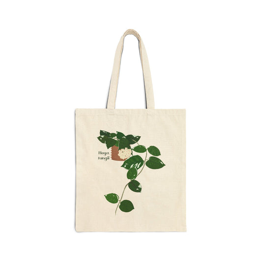 Hoya Fungii Canvas Tote Bag